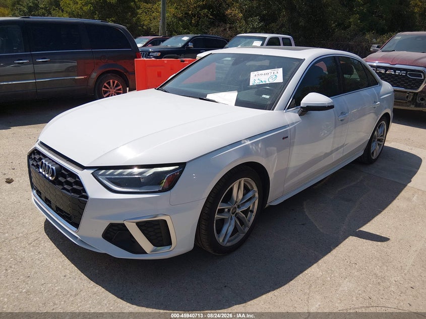 Vin: waueaaf48rn005379, lot: 46439885, audi a4 premium plus 45 tfsi s line quattro s tronic 20242