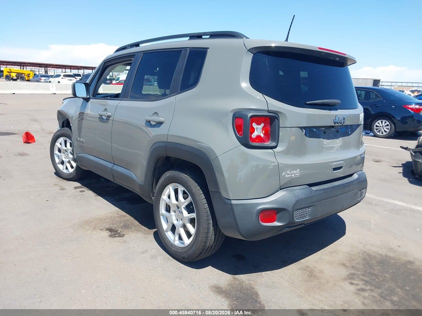 Vin: zacnjabb1lpm01057, lot: 46439888, jeep renegade latitude fwd 20203