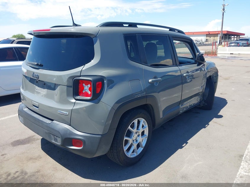 Vin: zacnjabb1lpm01057, lot: 46439888, jeep renegade latitude fwd 20204
