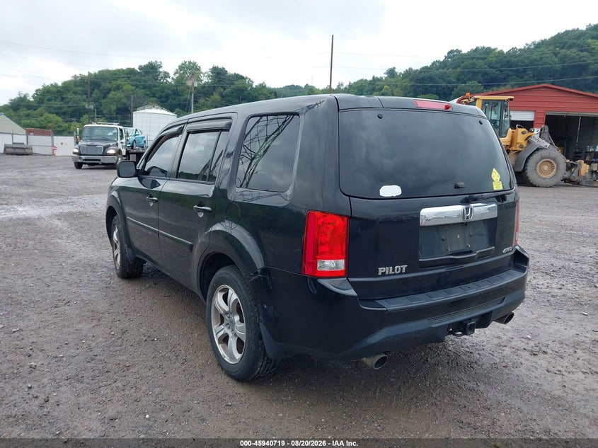 2013 HONDA PILOT auction photo 3
