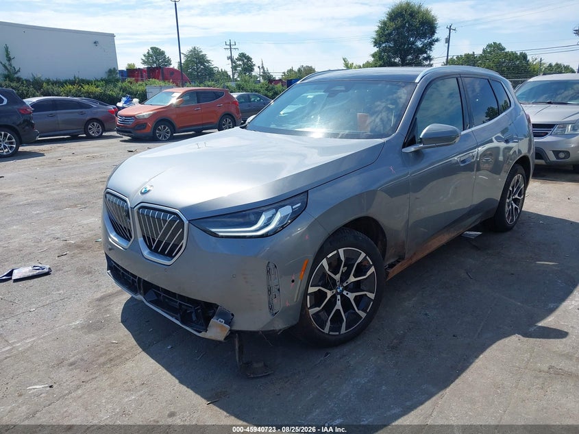 2026 BMW X3, Front End, IAAI, VIN 5UX53GP07T9421062 — photo 2