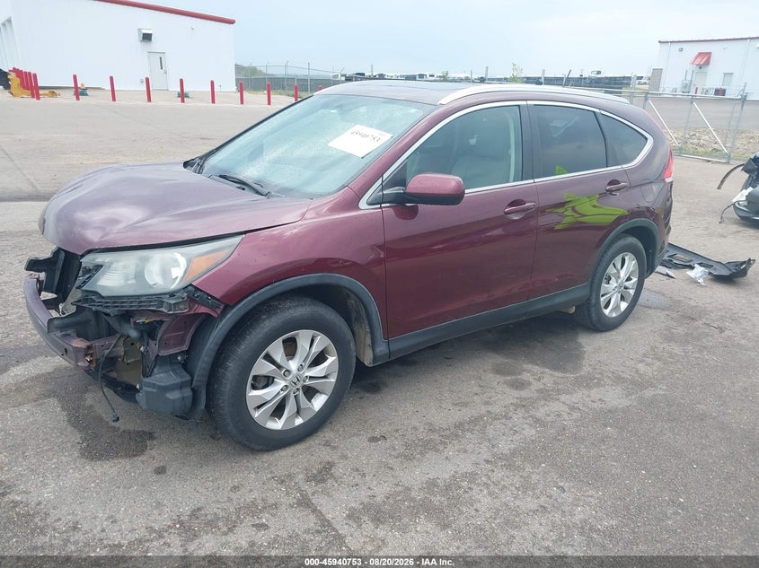 2013 Honda CR-V, Front End, IAAI, VIN 5J6RM4H76DL032194 — photo 2
