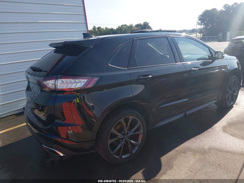 Vin: 2fmtk4ap7fbc39543, lot: 46439954, ford edge sport 20154