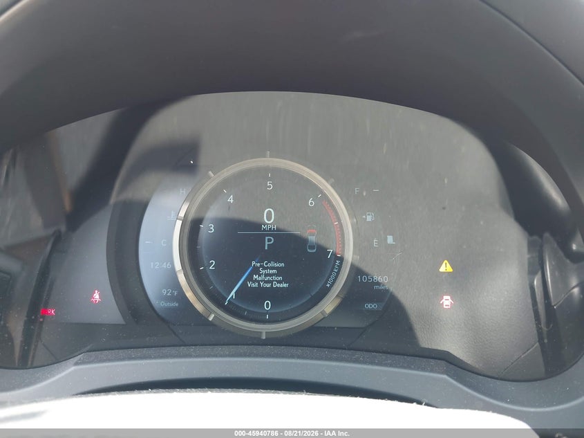 LEXUS IS 200T 2017 VIN JTHBA1D26H5043343