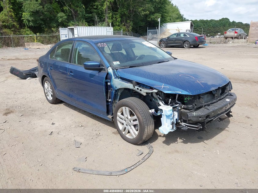 Vin: 3vw2b7aj2jm226040, lot: 46439974, volkswagen jetta 1.4t s 20181