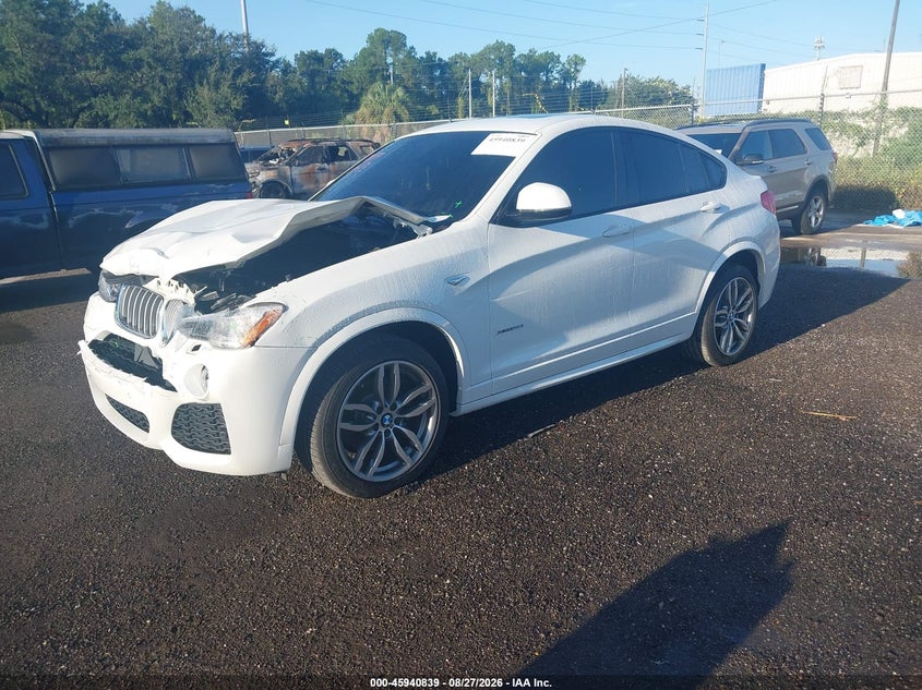2015 BMW X4, Front End, IAAI, VIN 5UXXW5C53F0E87917 — photo 2