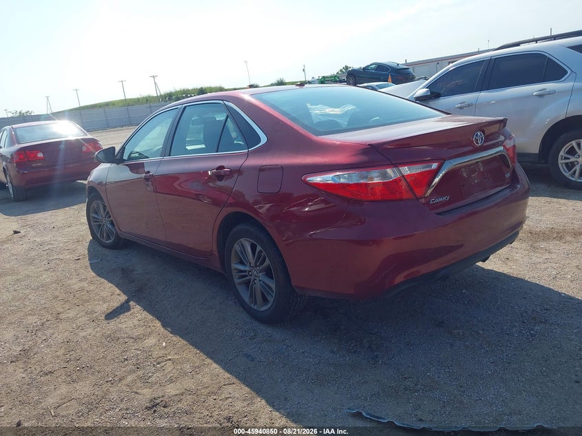2017 TOYOTA CAMRY auction photo 3