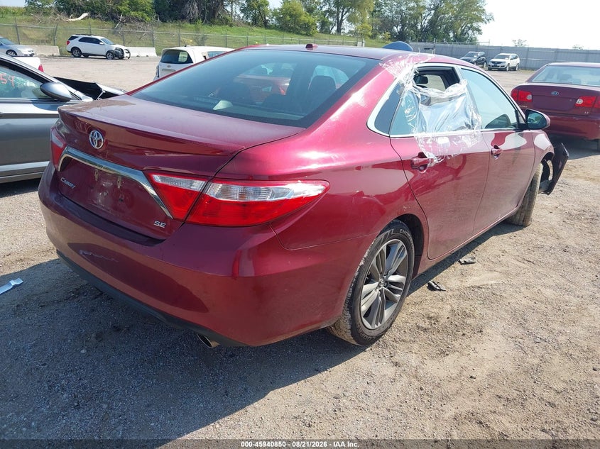2017 TOYOTA CAMRY auction photo 4