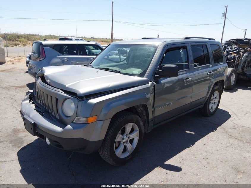 2013 Jeep Patriot Sport, Front End, IAAI, VIN 1C4NJRBB7DD254079 — photo 2