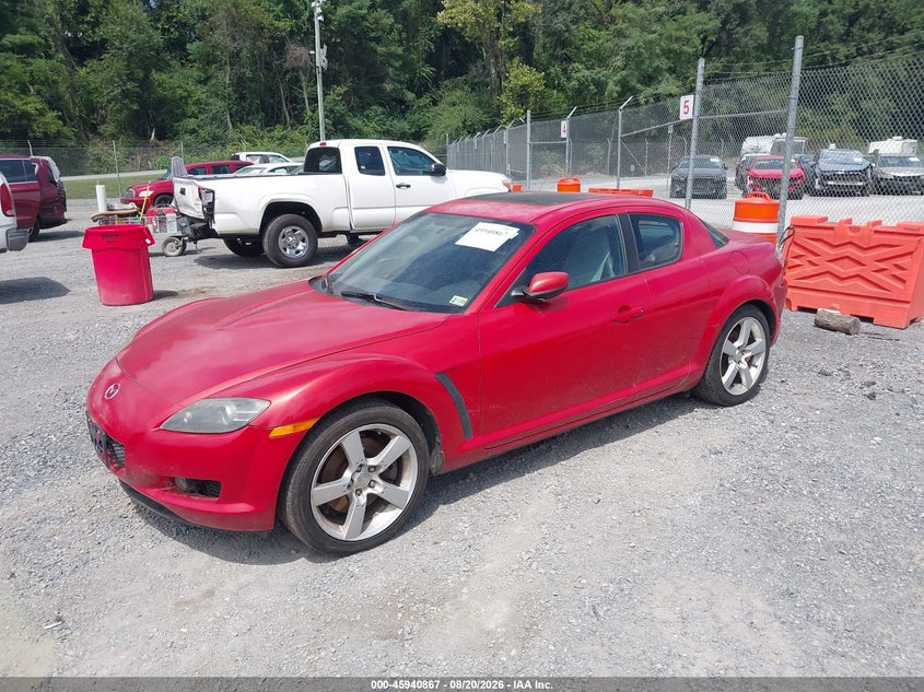 2004 Mazda RX-8, Механика, IAAI, VIN JM1FE173940106616 — фото 2