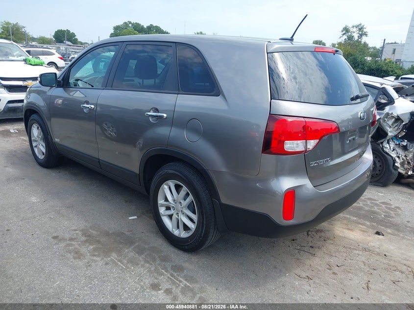 Vin: 5xyktca62fg552798, lot: 46440053, kia sorento lx 20153