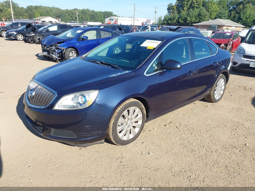2016 Buick Verano, Стихия, IAAI, VIN 1G4PP5SK2G4123044 — фото 2