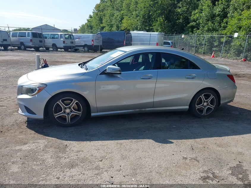 MERCEDES-BENZ CLA 250 2014 VIN WDDSJ4EB9EN052038