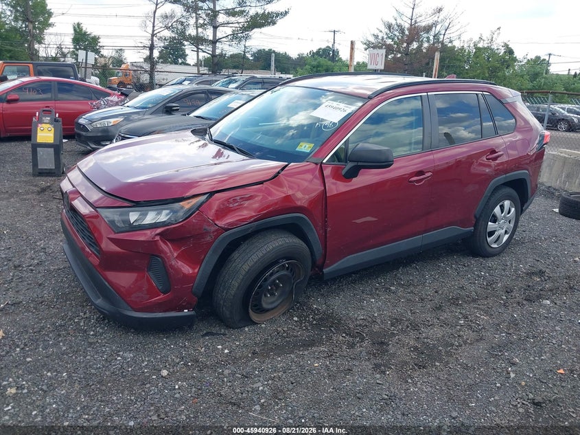 2020 Toyota RAV 4, Лівий бік, IAAI, VIN 2T3H1RFVXLC055385 — фото 2