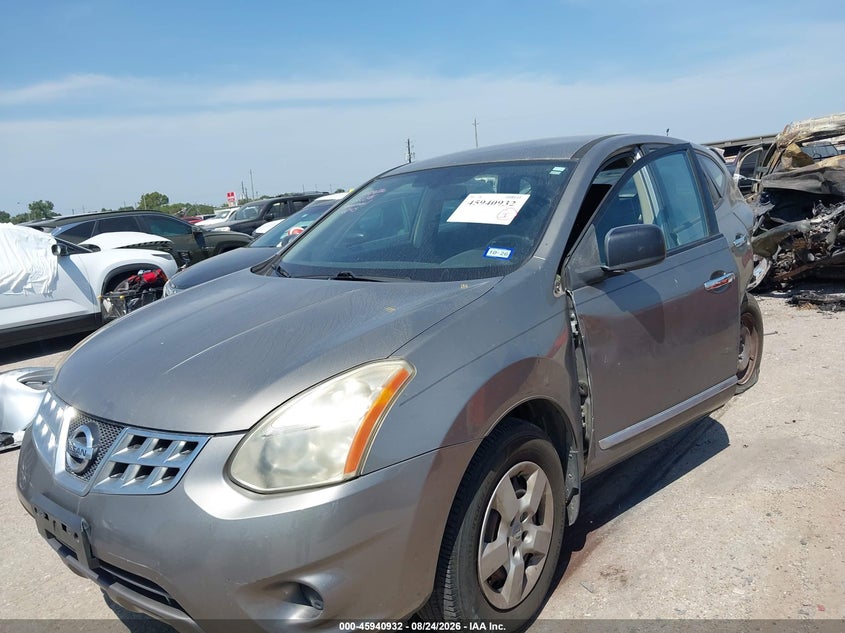 2012 Nissan Rogue, Rear, IAAI, VIN JN8AS5MV2CW406045 — photo 2