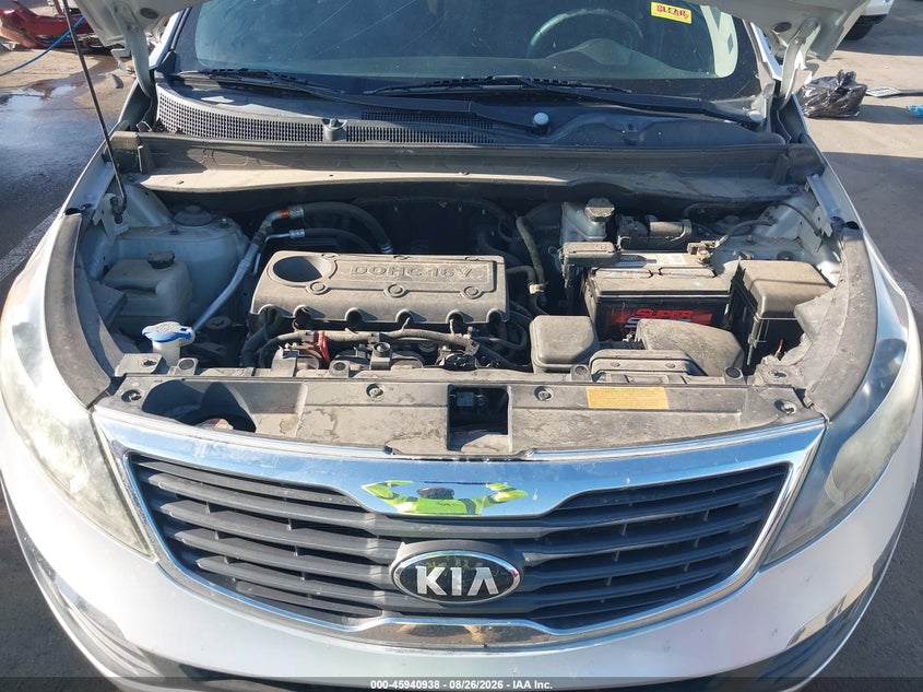2013 KIA SPORTAGE SPORT UTILITY VEHICLE 2.4L I-4 DOHC, VVT, 176HP