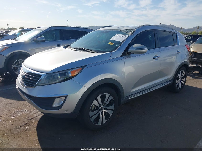 2013 Kia Sportage, Roof, IAAI, VIN KNDPC3A25D7499981 — photo 2