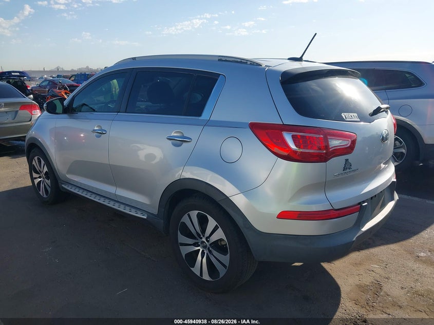 2013 KIA SPORTAGE SPORT UTILITY VEHICLE 2.4L I-4 DOHC, VVT, 176HP