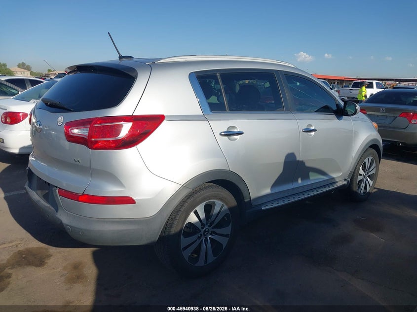 2013 KIA SPORTAGE SPORT UTILITY VEHICLE 2.4L I-4 DOHC, VVT, 176HP