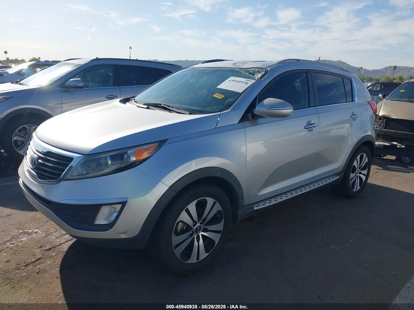 2013 KIA SPORTAGE SPORT UTILITY VEHICLE 2.4L I-4 DOHC, VVT, 176HP