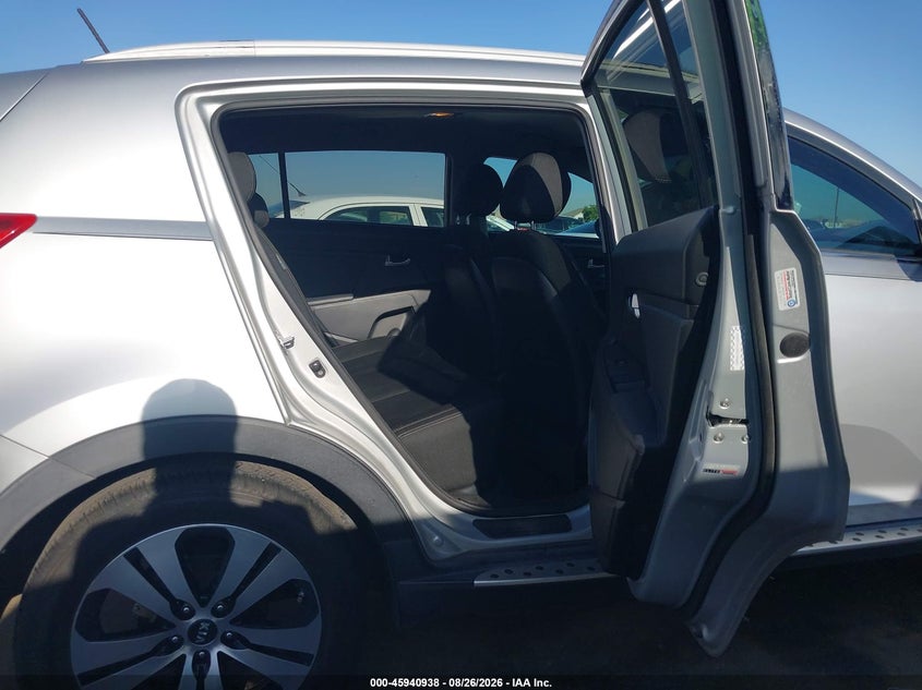 2013 KIA SPORTAGE SPORT UTILITY VEHICLE 2.4L I-4 DOHC, VVT, 176HP