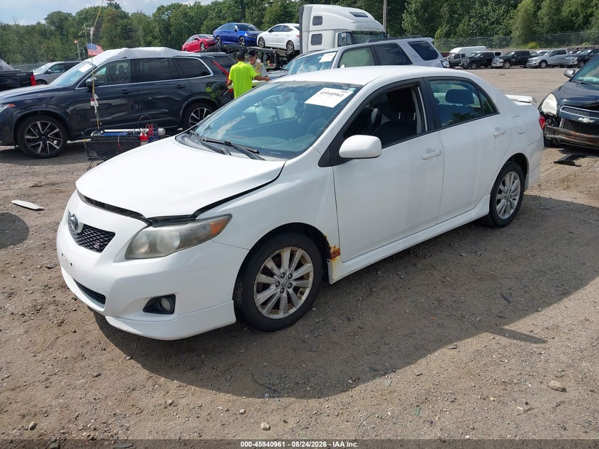 2009 TOYOTA COROLLA SEDAN 1.8L I-4 DOHC, VVT, 132HP