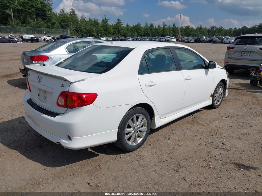2009 TOYOTA COROLLA SEDAN 1.8L I-4 DOHC, VVT, 132HP