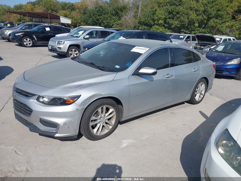 2016 Chevrolet Malibu, Normal Wear & Tear, IAAI, VIN 1G1ZE5ST3GF351935 — photo 2