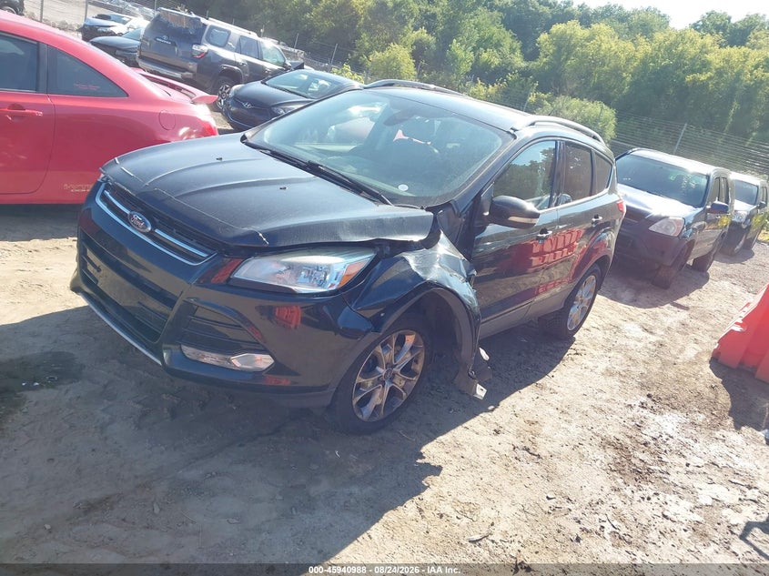2015 Ford Escape, Left Front, IAAI, VIN 1FMCU9J98FUA83497 — photo 2