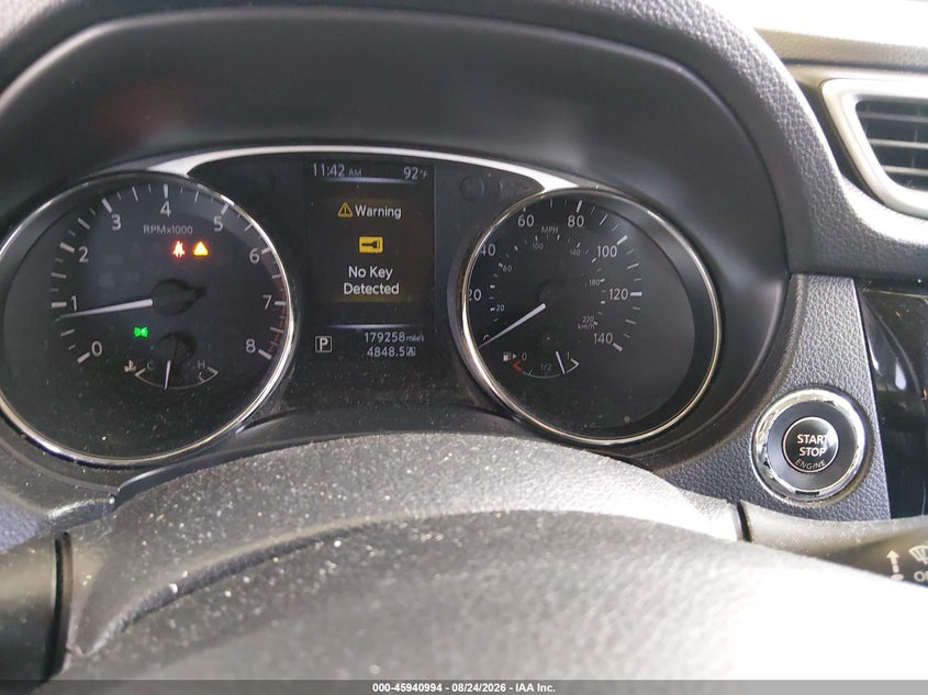 2016 NISSAN ROGUE SPORT UTILITY VEHICLE 2.5L I-4 DOHC, VVT, 170HP