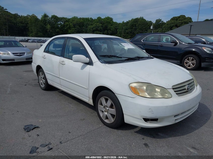 2003 TOYOTA COROLLA auction photo 1
