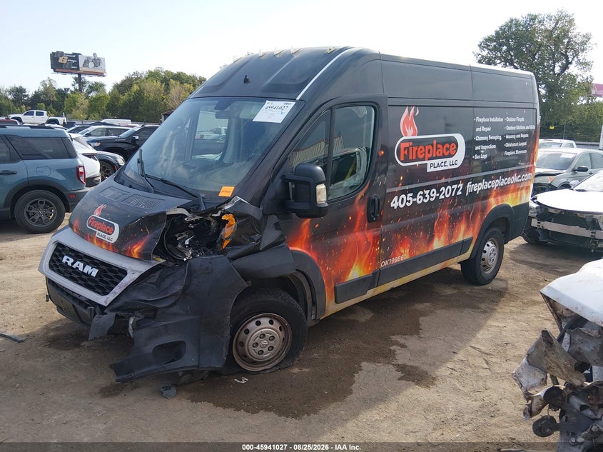 2020 RAM ProMaster City, Front End, IAAI, VIN 3C6TRVBG1LE137297 — photo 2