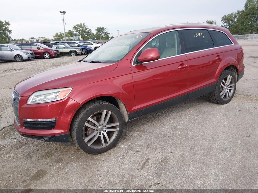 2008 Audi Q7, Normal Wear & Tear, IAAI, VIN WA1BY74LX8D045279 — photo 2