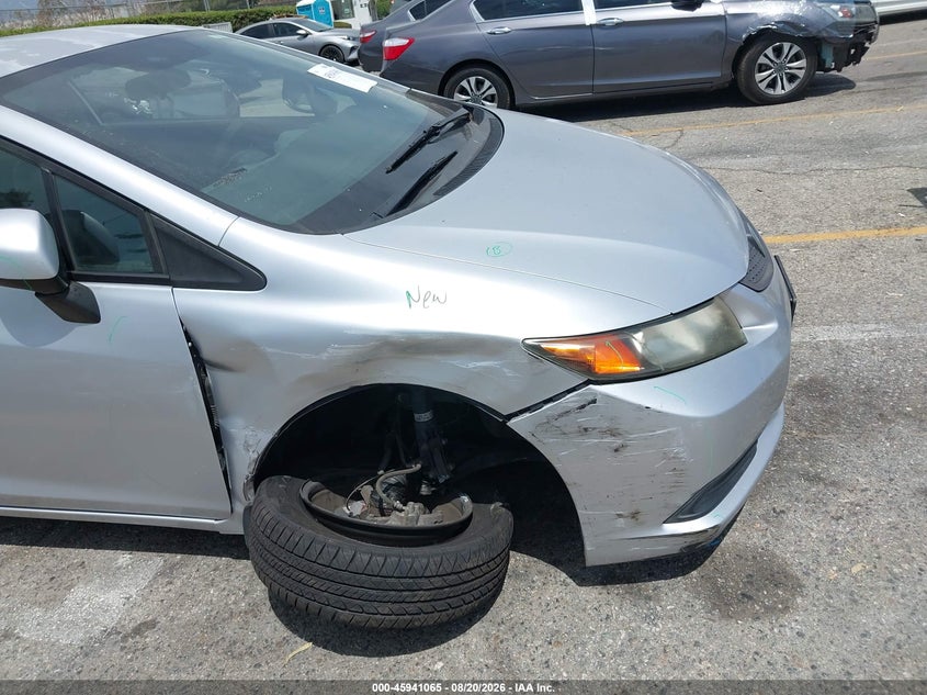 2012 HONDA CIVIC COUPE 1.8L I-4 VVT, 140HP