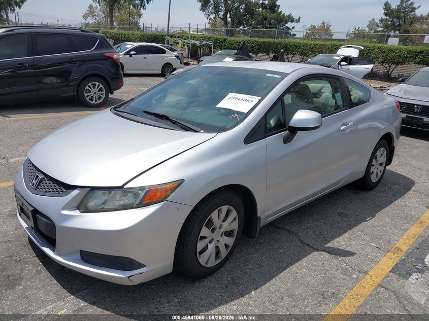2012 HONDA CIVIC COUPE 1.8L I-4 VVT, 140HP