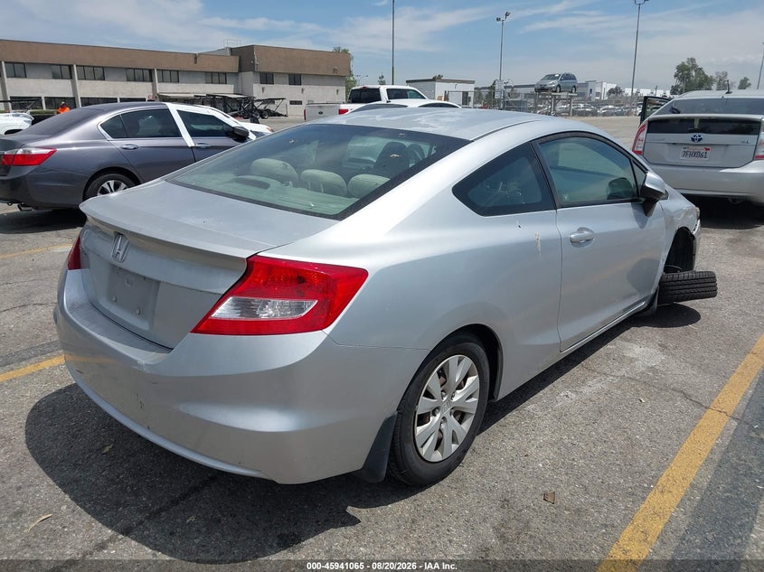 2012 HONDA CIVIC COUPE 1.8L I-4 VVT, 140HP