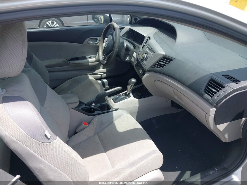 2012 HONDA CIVIC COUPE 1.8L I-4 VVT, 140HP