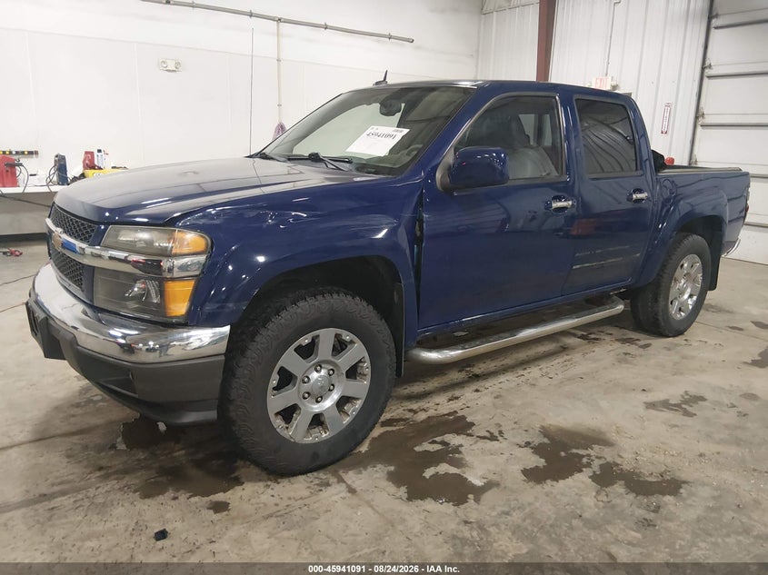 2012 Chevrolet Colorado, Left Side, IAAI, VIN 1GCHTDFE9C8123662 — photo 2