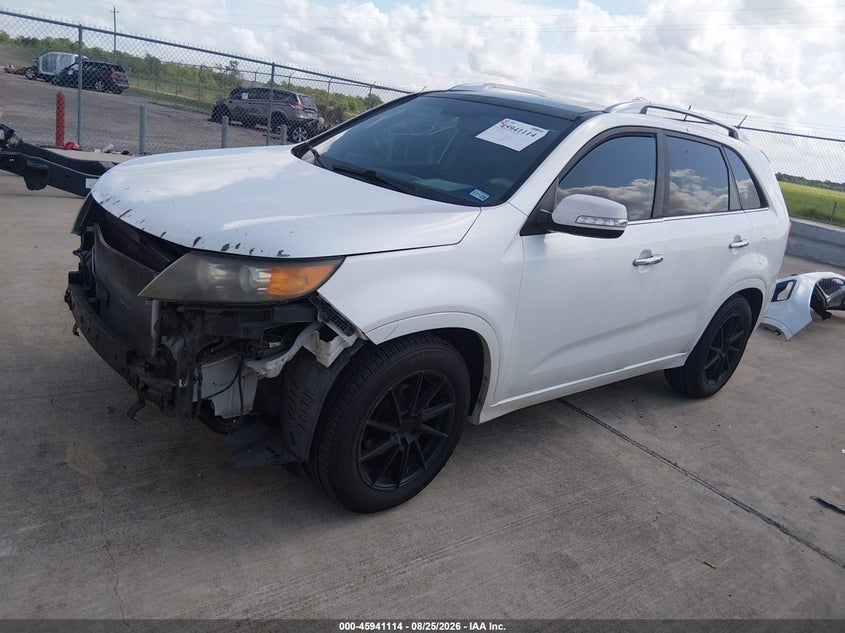 2012 Kia Sorento, Удар спереду, IAAI, VIN 5XYKW4A24CG243016 — фото 2