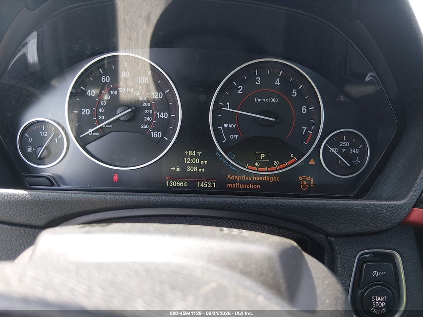 BMW 428I 2014 VIN WBA3V9C51EPR69456