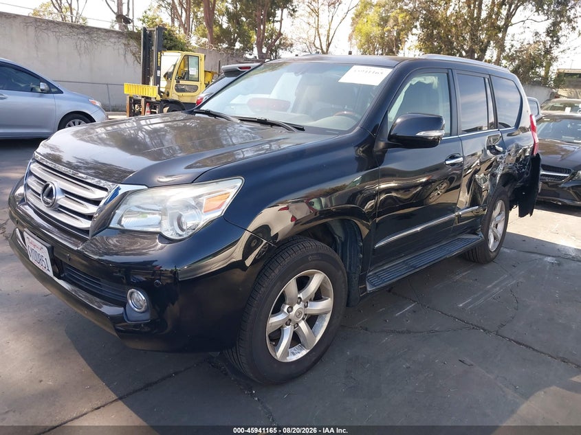 2013 Lexus GX, Левый зад, IAAI, VIN JTJBM7FX6D5054032 — фото 2