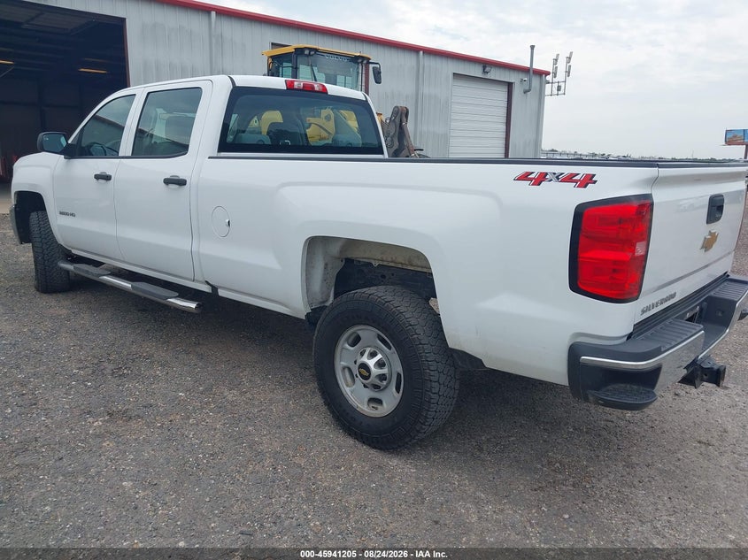 Vin: 1gc1kueg4jf259942, lot: 46440377, chevrolet silverado 2500hd wt 20183