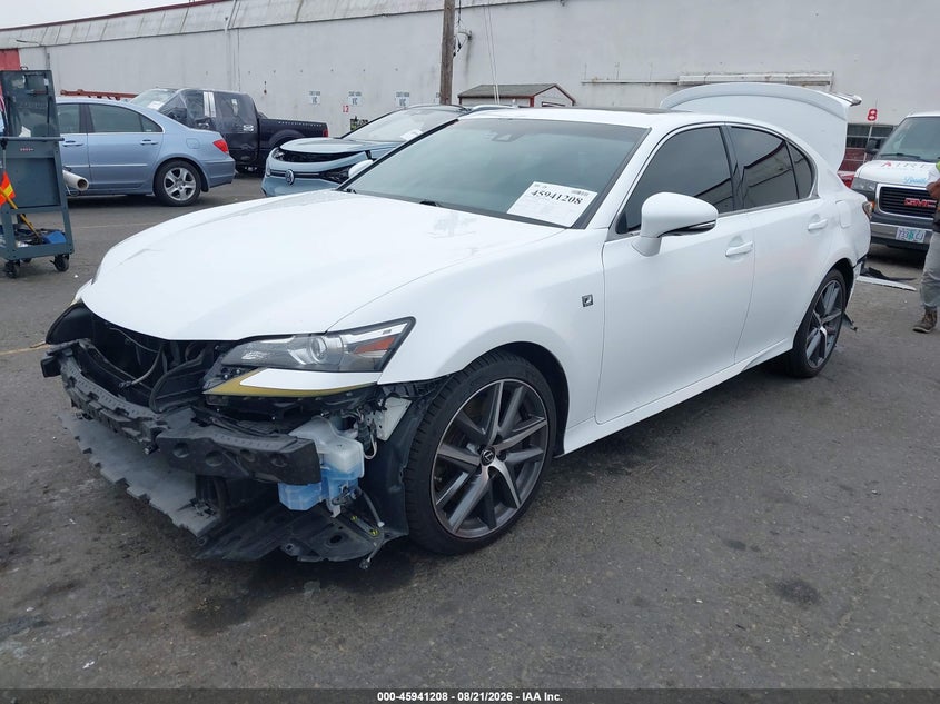 Vin: jthbz1blxha010017, lot: 46440380, lexus gs 350 f sport 20172