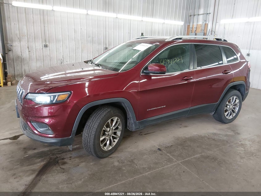 2019 Jeep Cherokee, Hail, IAAI, VIN 1C4PJMLX6KD271278 — photo 2