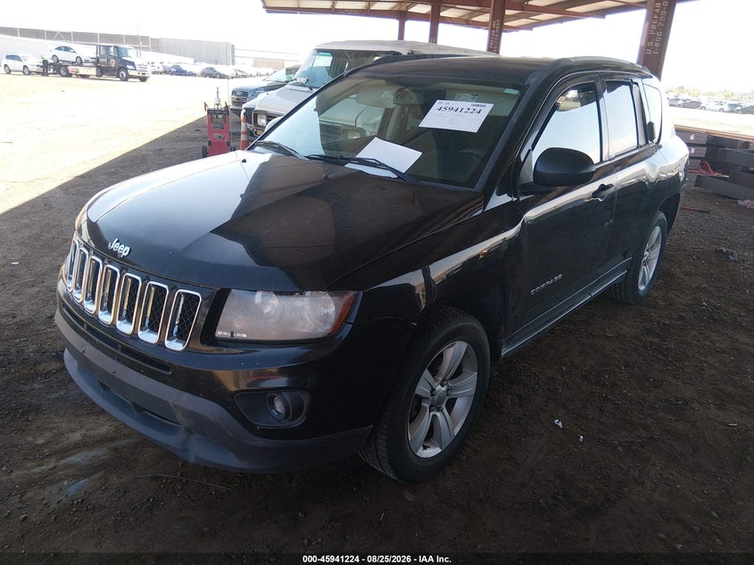 Vin: 1c4njcbb9fd431456, lot: 46440396, jeep compass sport 20152