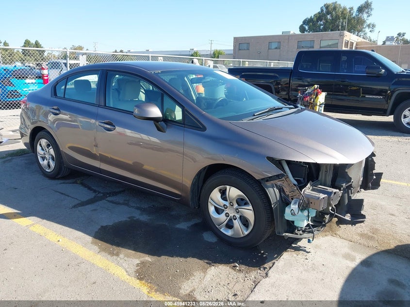 Vin: 19xfb2f53de290878, lot: 46440405, honda civic lx 20131