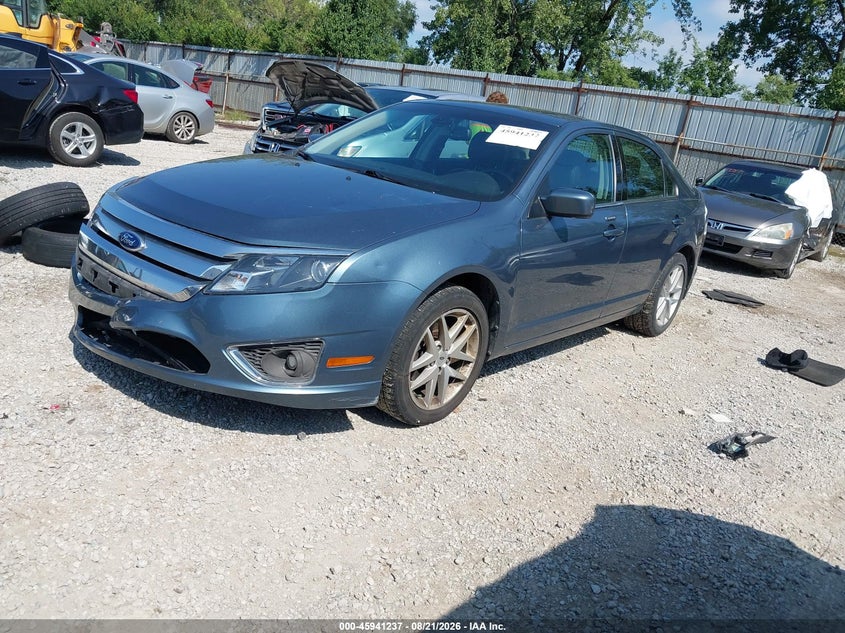 2012 Ford Fusion, Удар спереду, IAAI, VIN 3FAHP0JG5CR394812 — фото 2