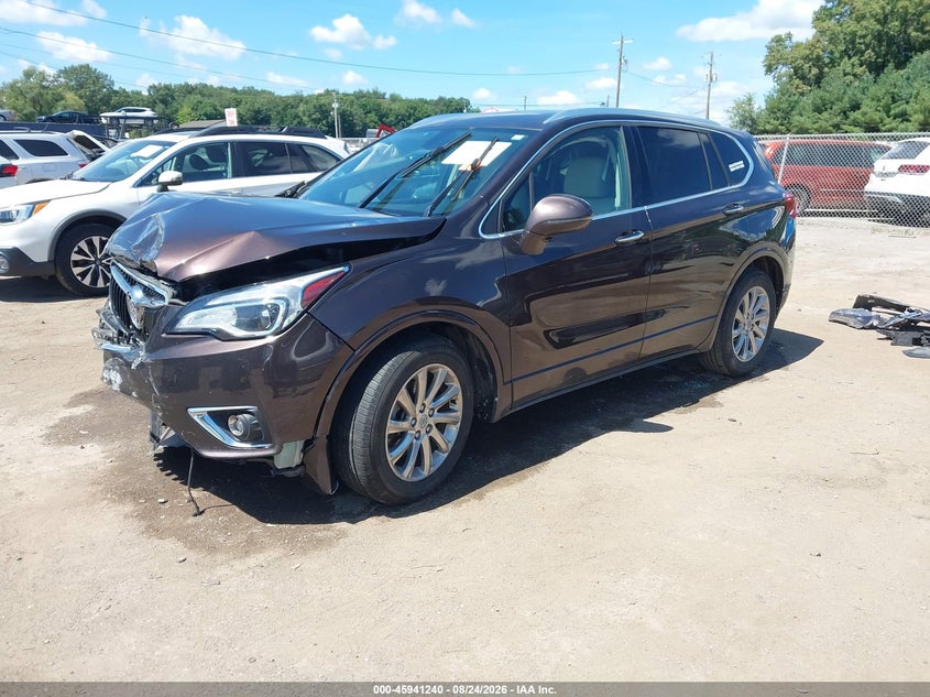 2020 Buick Envision, Front End, IAAI, VIN LRBFXCSA2LD127759 — photo 2