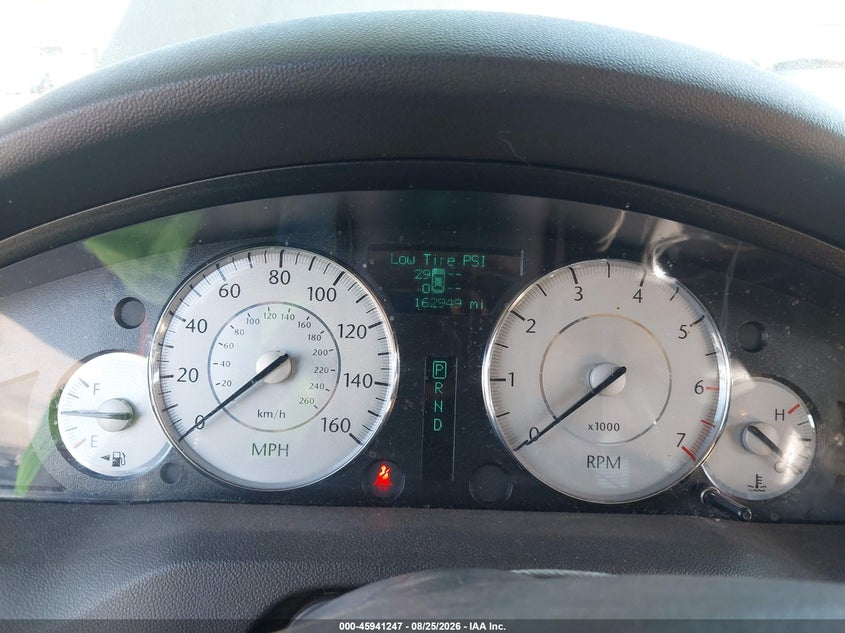 CHRYSLER 300C 2008 VIN 2C3LA63H18H249904