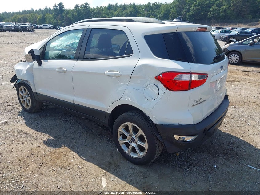 Vin: maj6p1ul7jc188957, lot: 46440430, ford ecosport se 20183